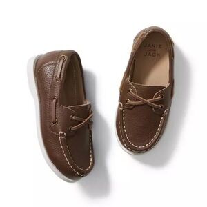 NWT JANIE AND JACK Leather Shoes 4k